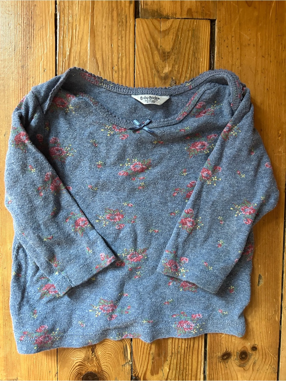 Baby Boden Floral T shirt - 6-12m